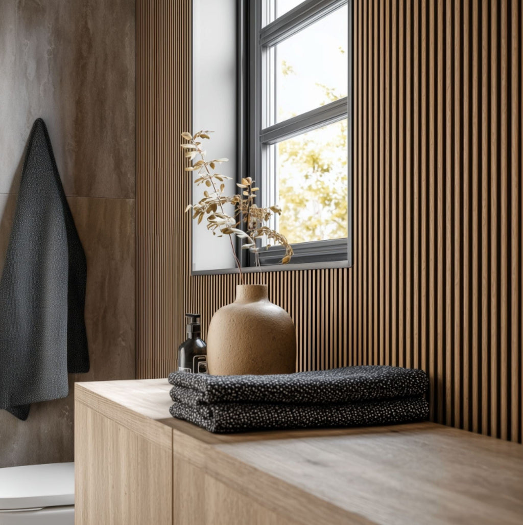 Badrumspanel - Elegant ek - NYHET