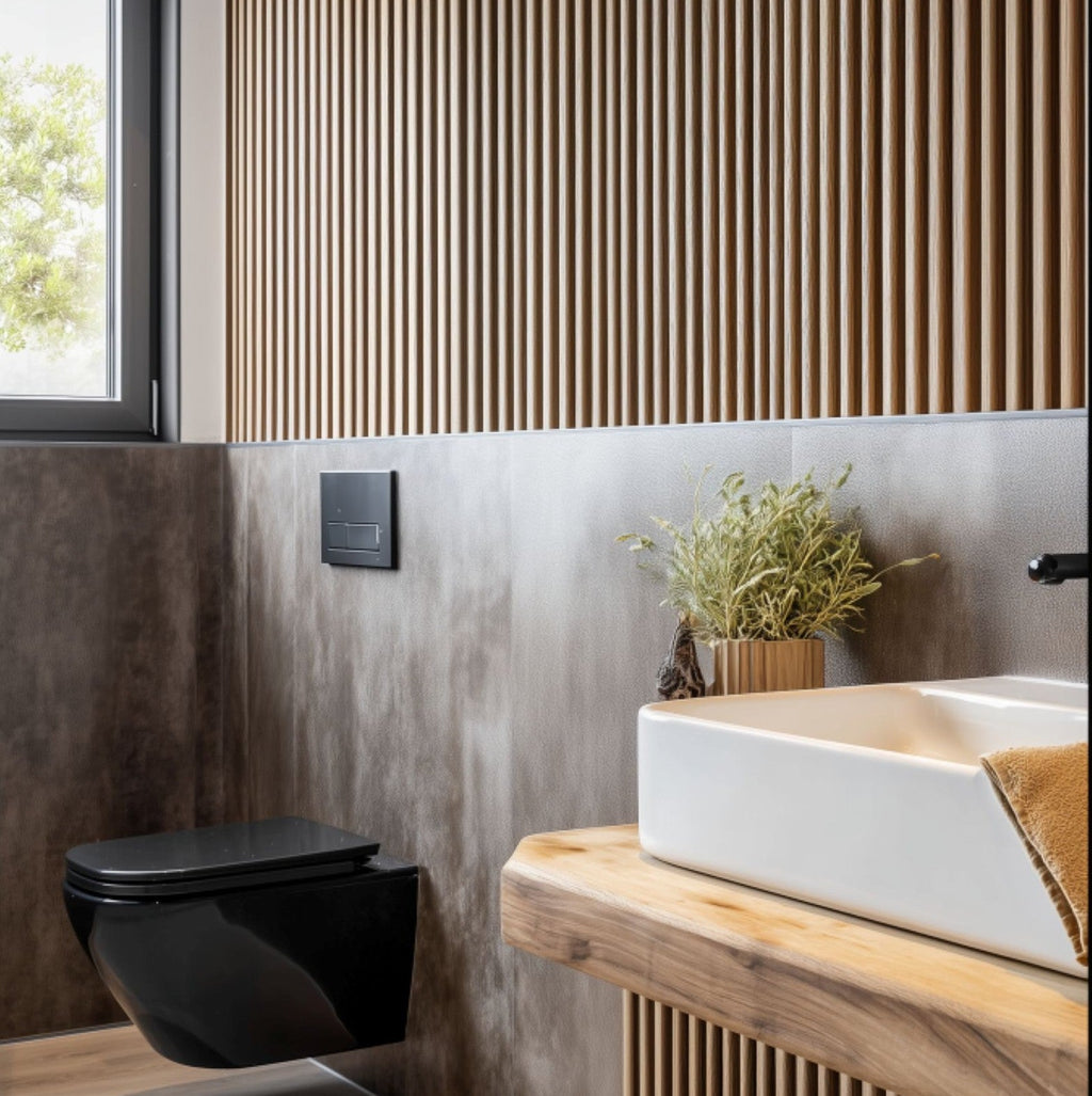 Badrumspanel - Elegant ek - NYHET