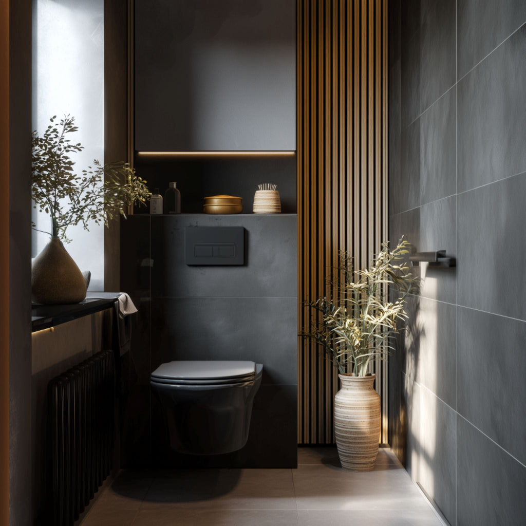 Badrumspanel - Elegant ek - NYHET