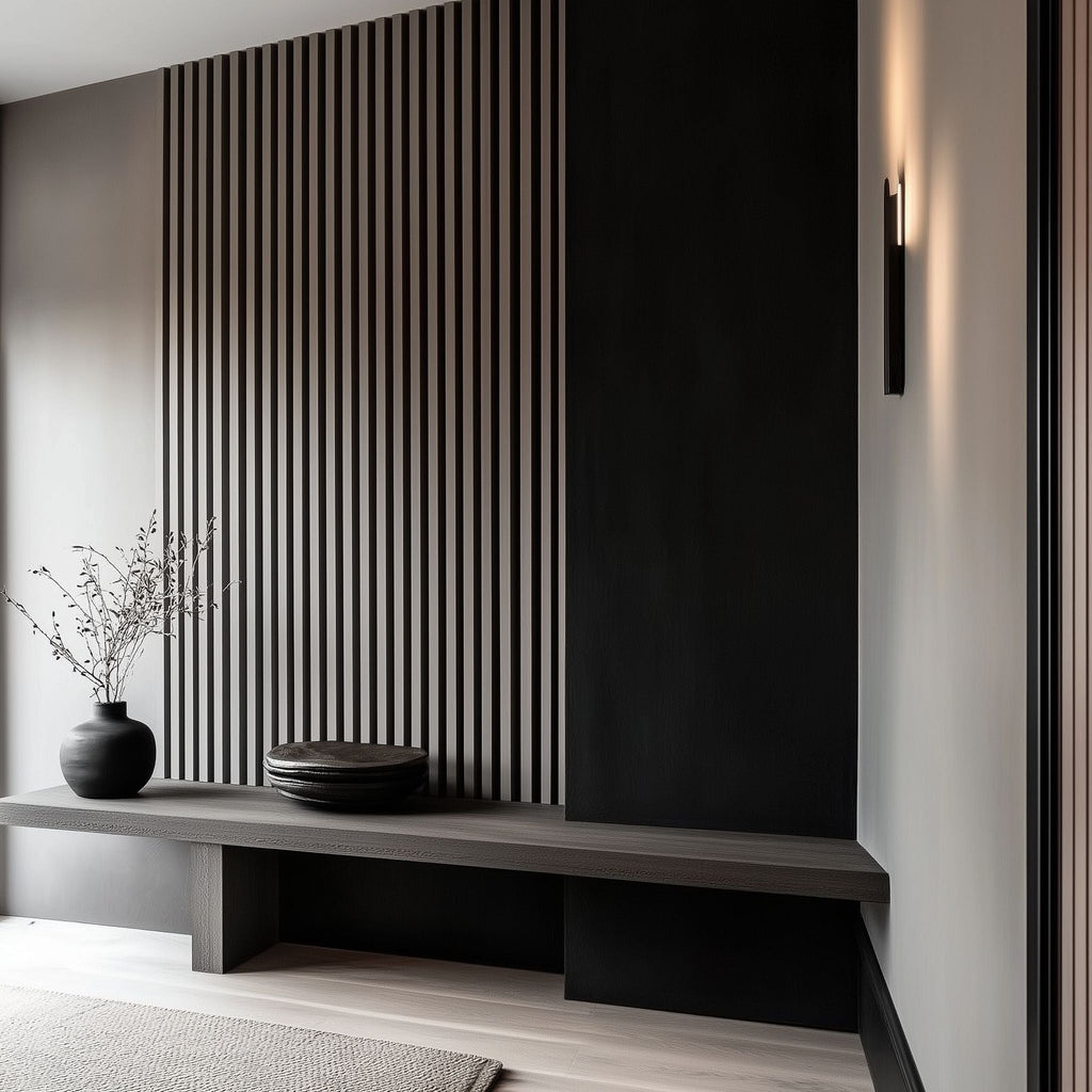 Akustikpanel Grå Ek