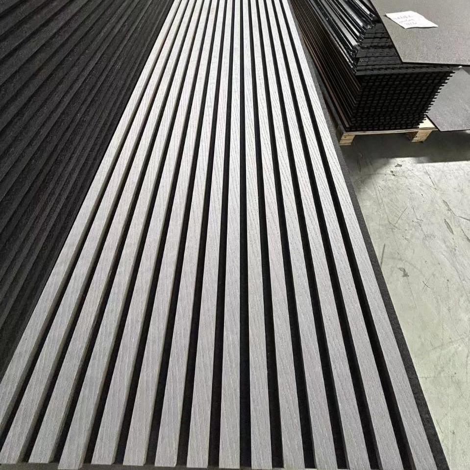 Akustikpanel Grå Ek