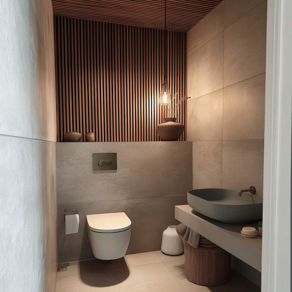 Badrumspanel - Valnöt - NYHET