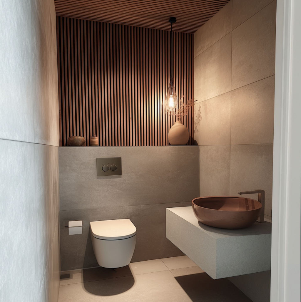 Badrumspanel - Valnöt - NYHET