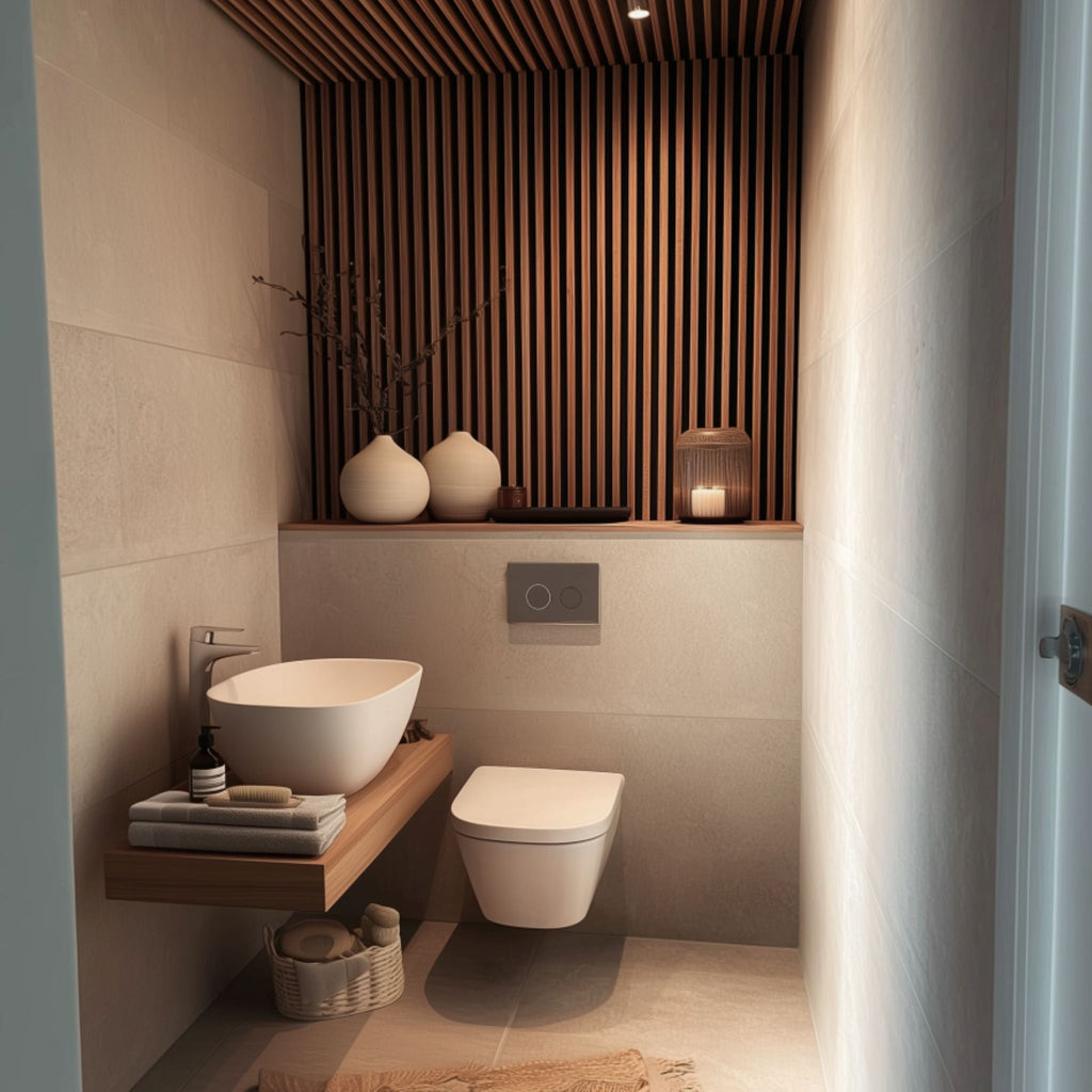 Badrumspanel - Valnöt - NYHET