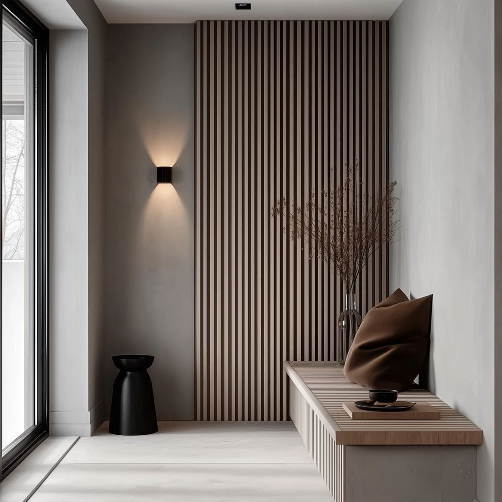 Akustikpanel Ask - vitlackad