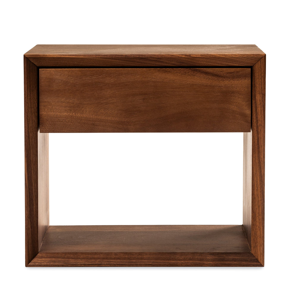 Nattduksbord i massiv Valnöt