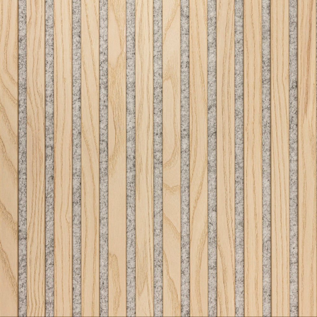 Akustikpanel PREMIUM Ask (vitlackad)