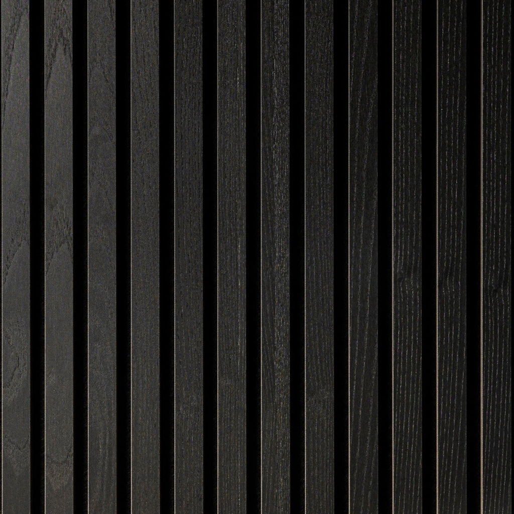 Akustikpanel Svart Ek - oljad