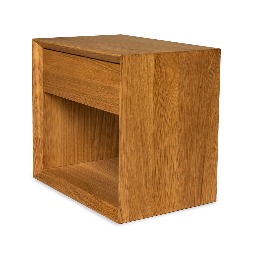 Nattduksbord i massiv Ek