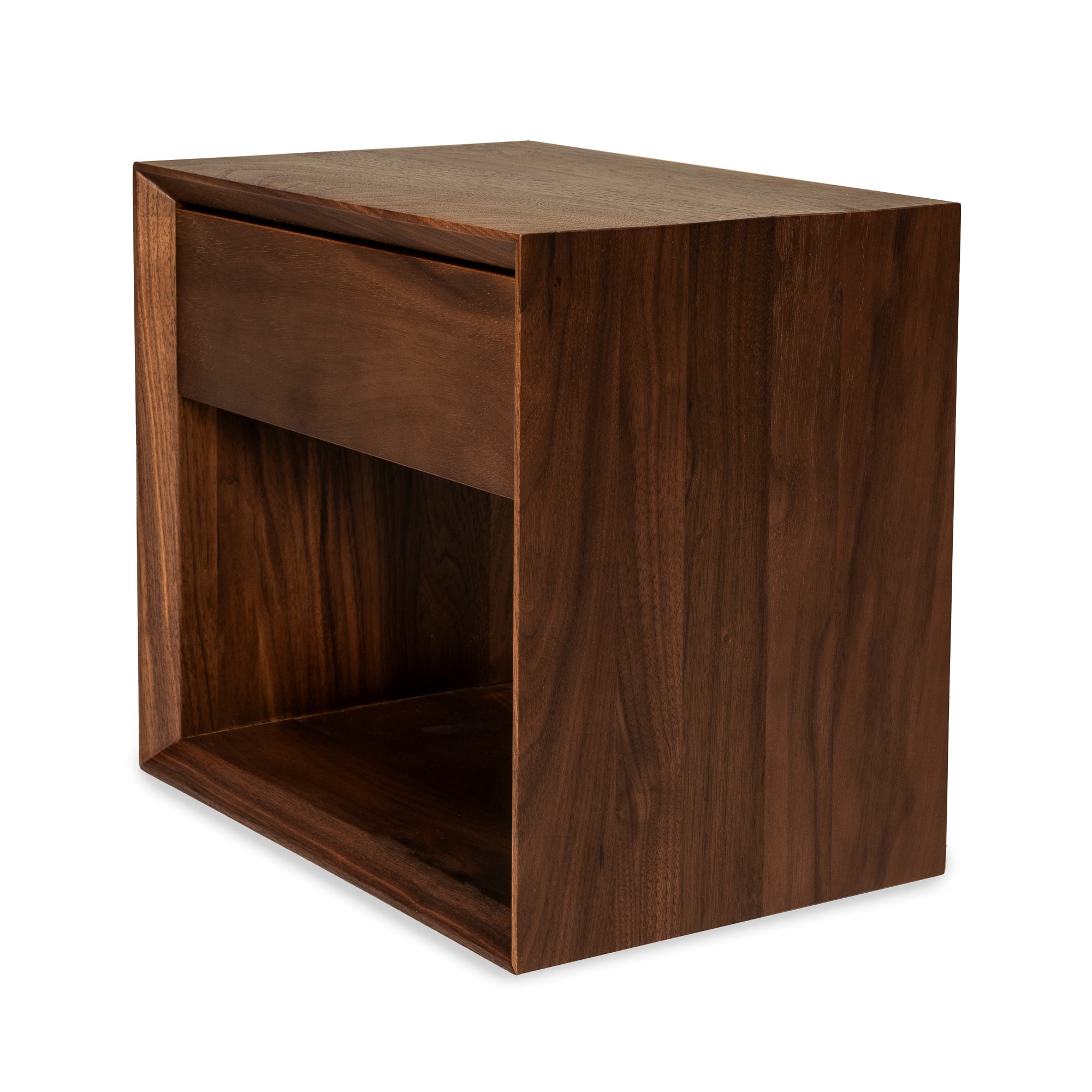 Nattduksbord i massiv Valnöt