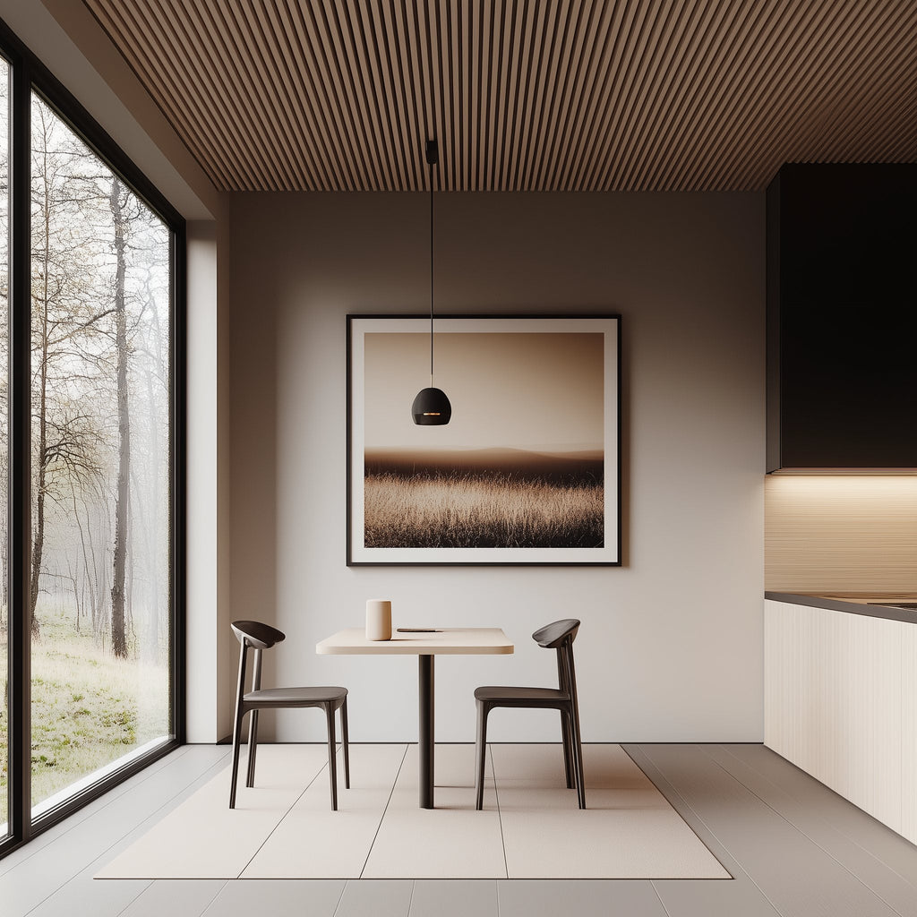 Akustikpanel PREMIUM Ask (vitlackad)