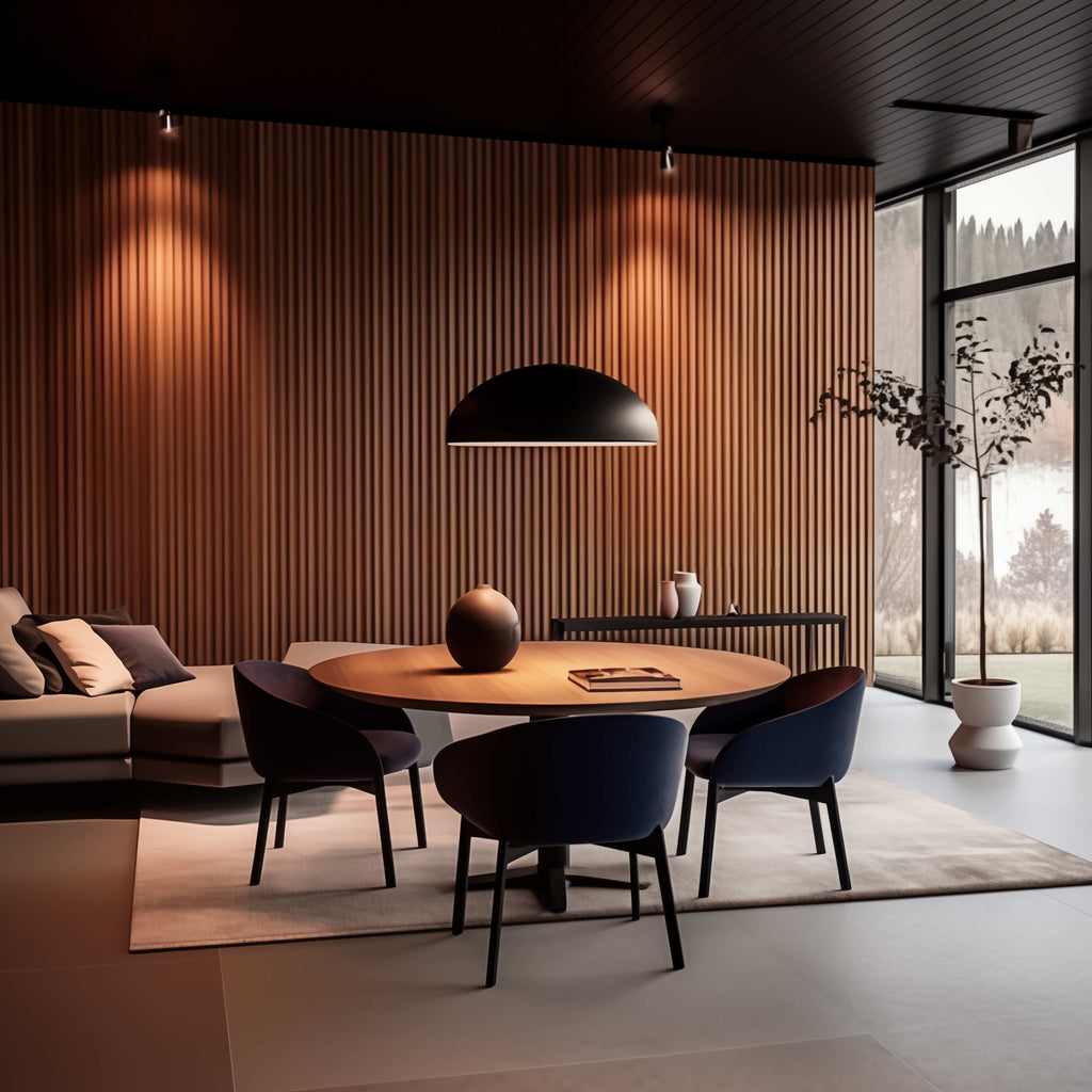 Akustikpanel Teak - oljad